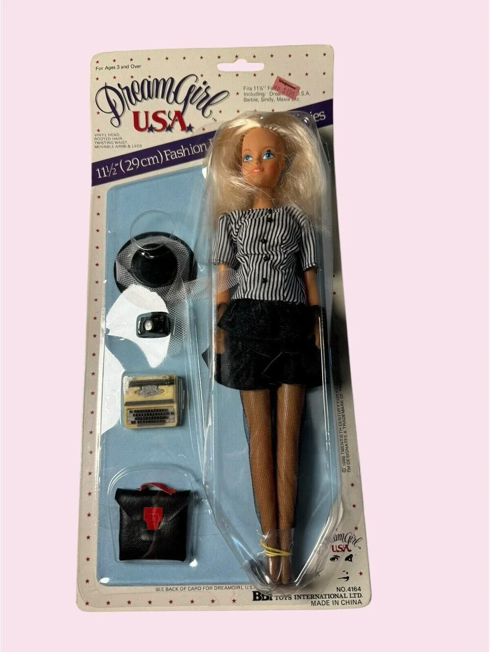Vintage Dream Girl USA 1986 BBI Toys 11 1/2